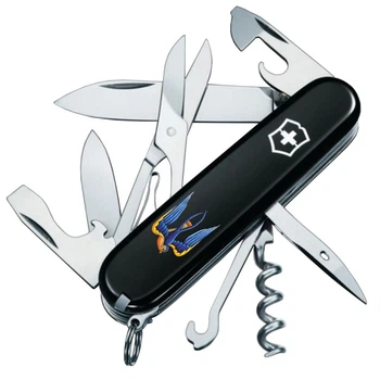 Нож складной Мультитул Victorinox Climber Черный 91мм 14 функций (1.3703.3_T1230u)