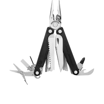 Мультитул Leatherman CHARGE PLUS Чёрный 19 функций кожаный чехол (а520314)