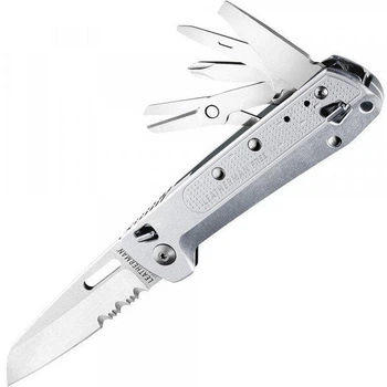 Мультитул Leatherman Free K4x Серебристый 9 функций сталь 420HC