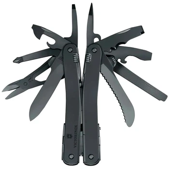 Мультитул Victorinox Swisstool Spirit MXBS 105мм 24 функции черная нержавеющая сталь (105мм)