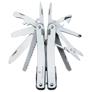 Мультитул Victorinox Swisstool Spirit X Стальной 105мм 24 функции (3.0224.N)