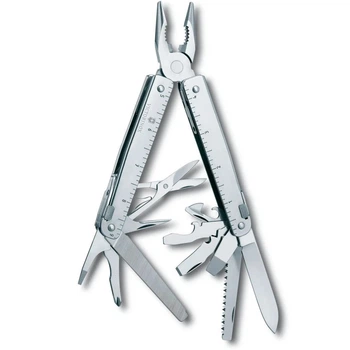 Мультитул Victorinox Swisstool X 115мм 26 функций Чёрный нержавеющая сталь