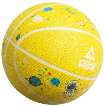 Мяч баскетбольный Peak Kids Size 3 Yellow