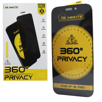 Защитное стекло Privacy NeMinute (iPhone 15 Pro)