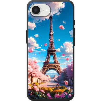 Силиконовый Чехол с Картинкой для IPhone 17e Принт (Париж, Эйфелева Башня) (71609-ysm035)