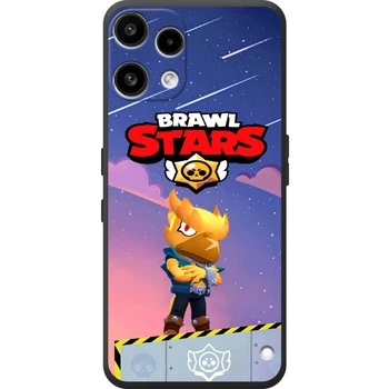 Силиконовый Чехол с Картинкой для Nothing Phone (3a) Lite Принт (Бравл Старс Ворон, Brawl Stars Crow) (71292-ysm018)
