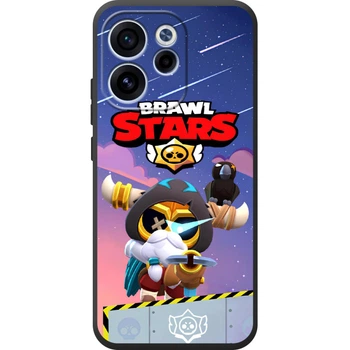 Силиконовый Чехол с Картинкой для OPPO Reno 15 F Принт (Бравл Старс Корделиус, Brawl Stars Cordelius) (71278-ysm024)