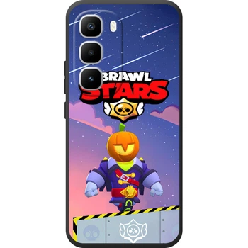Силиконовый Чехол с Картинкой для Infinix Hot 60 Pro Plus Принт (Бравл Старс Сту, Brawl Stars Stu) (71146-ysm026)