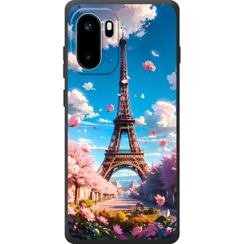 Силіконовий Чохол з Картинкою для OnePlus Ace 6 Принт (Париж, Ейфелева Вежа) (72201-ysm035)