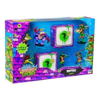 Набор фигурок-топперов-сюрпризов TMNT Черепашки Ниндзя 8 шт (NT2070)