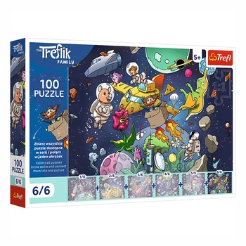 Пазл Trefl UFT Treflik family Дядько в космосі 100 ел (16546)