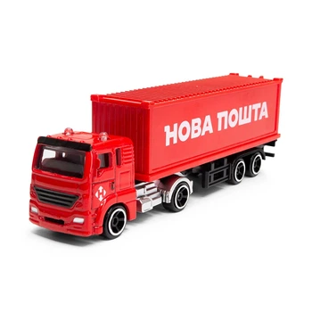 Автомодель TechnoDrive Фура Нова Пошта 1:64, 250416CG