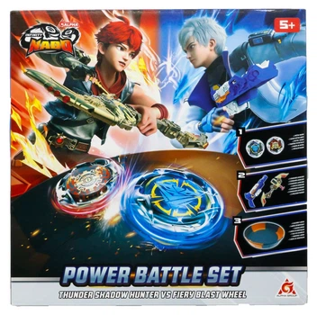 Набір Infinity Nado VII Power Battle Set Громовий Мисливець Тіней та Вогняне Колесо Вибуху (EU664180)