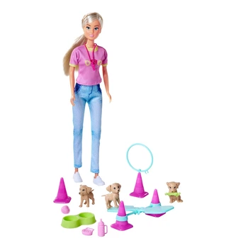 Кукла Simba Toys Штеффи Тренировочная площадка для собачек