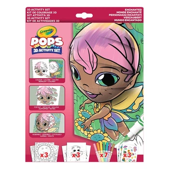 Набір для творчості Crayola Pops 3D Чарівний світ ,329176