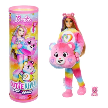 Лялька Barbie Cutie Reveal Care Bears Нова Хвиля ведмедик Єдність