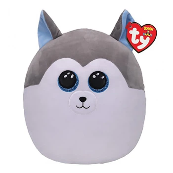 Подушка TY Squish-a-boos Хаски Slush, 39293