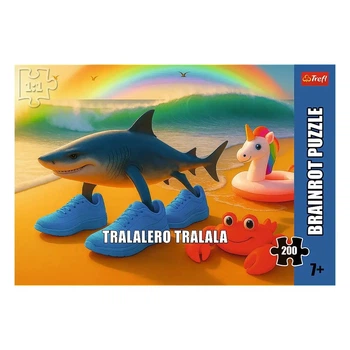 Пазл Trefl BrainRots Tralalero Tralala 200 эл (13363)