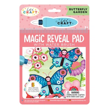 Раскраски водяные Lets Craft Магические преобразования Яркие бабочки ,MRP013