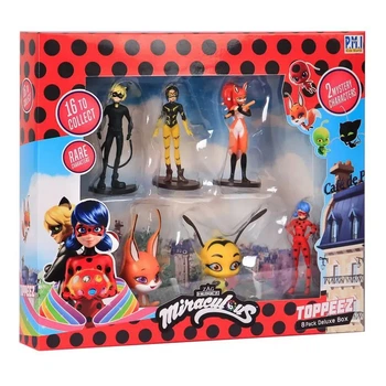 Набір-сюрприз Miraculous Фігурки-топери Леді Баг Делюкс Toppeez 8 шт, MLB2070_A