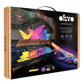 Набір для створення об'ємної картини Okto Sydney Opera House 30 х 40 см, 10039