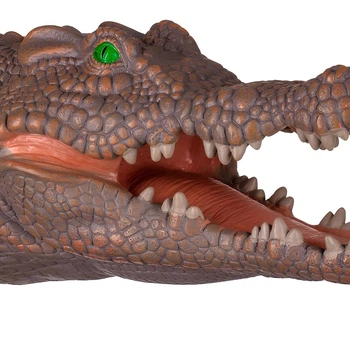 Игрушка-перчатка Same Toy Крокодил коричневый, X308UT