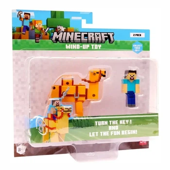 Заводна фігурка Minecraft 3D Стів на верблюді (MC1014)