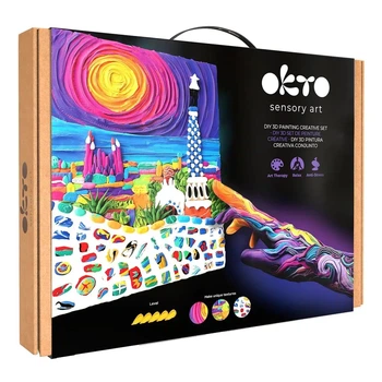 Набір для створення об'ємної картини Okto Park Guell Barcelona 30 х 40 см, 10038