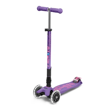 Самокат Micro Maxi Deluxe Foldable LED Daisy, MMD100