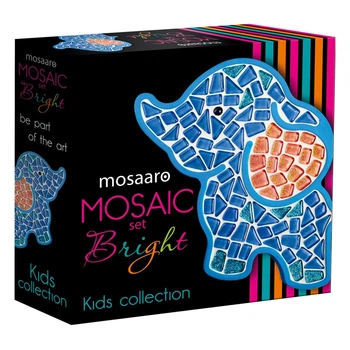 Стеклянная мозаика Mosaaro Elephant, MA7000