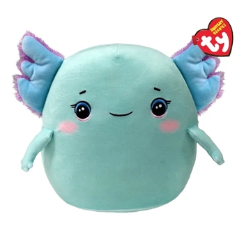Мягкая игрушка TY Squish a Boos Аксолотль Charlie 20 см 39394
