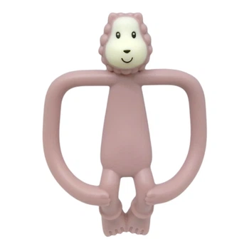 Прорезыватель Lindo Обезьянка Розовый DK 05 р