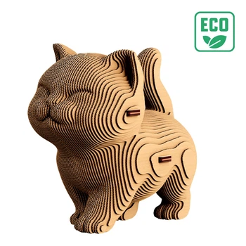 Картонний конструктор Cartonic 3D Puzzle Walking Kitten, CARTMNWALK