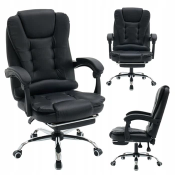 Офисное кресло с подставкой для ног Hanert Ergo Black 5170070