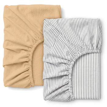 Набор простыней на резинке из вареного хлопка 80х160 GOLDEN HAZE 5266666