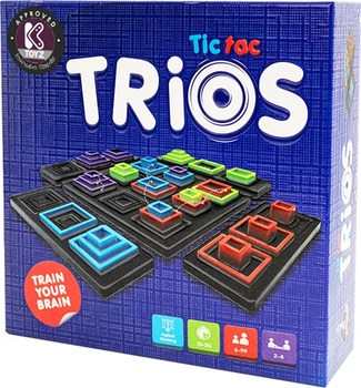 Gra planszowa K-Toyz Trios (wersja angielska i grecka) (6901440126333)