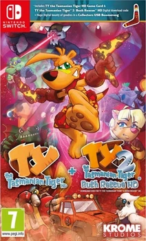 Gra Nintendo Switch TY The Tasmania Tiger HD + TY The Tasmania Tiger HD 2: Bush Rescue HD Bundle (Kartridż) (5060760884062)