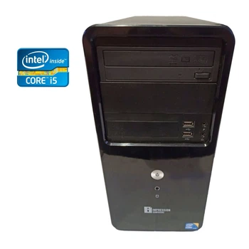 ПК Impression Electronics Tower / Intel Core i5-4460 (4 ядра по 3.2 - 3.4 GHz) / 8 GB DDR3 / 120 GB SSD / Intel HD Graphics 4400 / 350W б/у