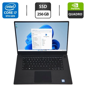 Мобильная рабочая станция Dell Precision 5540 / 15.6" (1920x1080) IPS / Intel Core i7-9750H (6 (12) ядер по 2.6 - 4.6 GHz) / 16 GB DDR4 / 256 GB SSD / nVidia Quadro T1000, 4 GB GDDR5, 128-bit / WebCam б/у