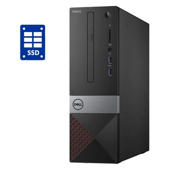 ПК Dell Vostro 3470 SFF / Intel Core i3-8100 (4 ядра по 3.6 GHz) / 8 GB DDR4 / 128 GB SSD / Intel UHD Graphics 630 / DVD-ROM б/у