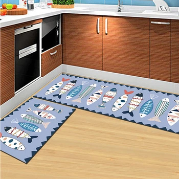 Килимок для ванної та приліжковий прямокутний Home Styles 30313 40х120см