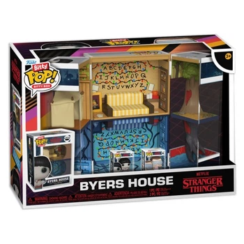 Ігровий набір Funko Pop Bitty Pop Boxes Stranger Things Будинок Баєрса (85534) Funko Pop 85534 1071386