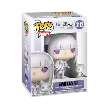 Фігурка Funko Pop набір серії Re:ZERO - Емілія з Паком (86515) Funko Pop 86515 1071071