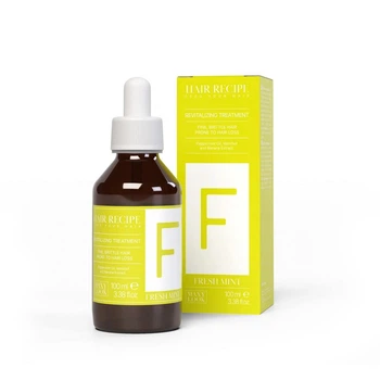 Зміцнювальний незмивний лосьйон Maxy Look Fresh Mint Revitalizing Treatment Lotion для стимуляції мікроциркуляції та пітримки свіжості шкіри голови 100 мл