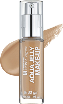 Тональний флюїд зволожуючий і матуючий Bell HypoAllergenic Aqua Jelly Make-Up 04 Golden Beige
