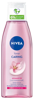 Tonik z kwasem hialuronowym do twarzy NIVEA Almond Oil 200 ml (9005800393704)