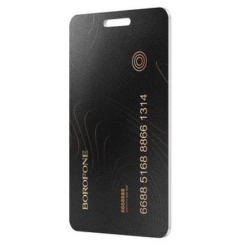 Пошуковий трекер BOROFONE Search card type intelligent positioning anti-lost device BC102 | Apple Find Me, IP68 |