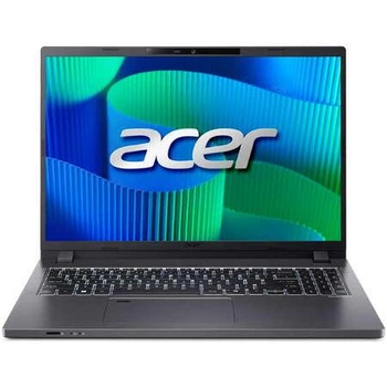Ноутбук Acer TravelMate TMP216-51-G2-TCO-32B7 (NX.BJSEL.001), Intel Core 3 100U / 16″ / RAM 8 ГБ DDR5 / SSD 512 ГБ / Intel Graphics / Без ОС / Сірий