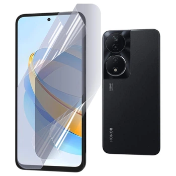 Антишпион приватная плёнка гидрогелевая для Honor X7b противоударная на хонор икс 7b прозрачная