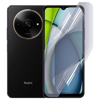 Антишпион приватная плёнка гидрогелевая для Xiaomi Redmi A3X противоударная на сяоми редми а 3x прозрачная